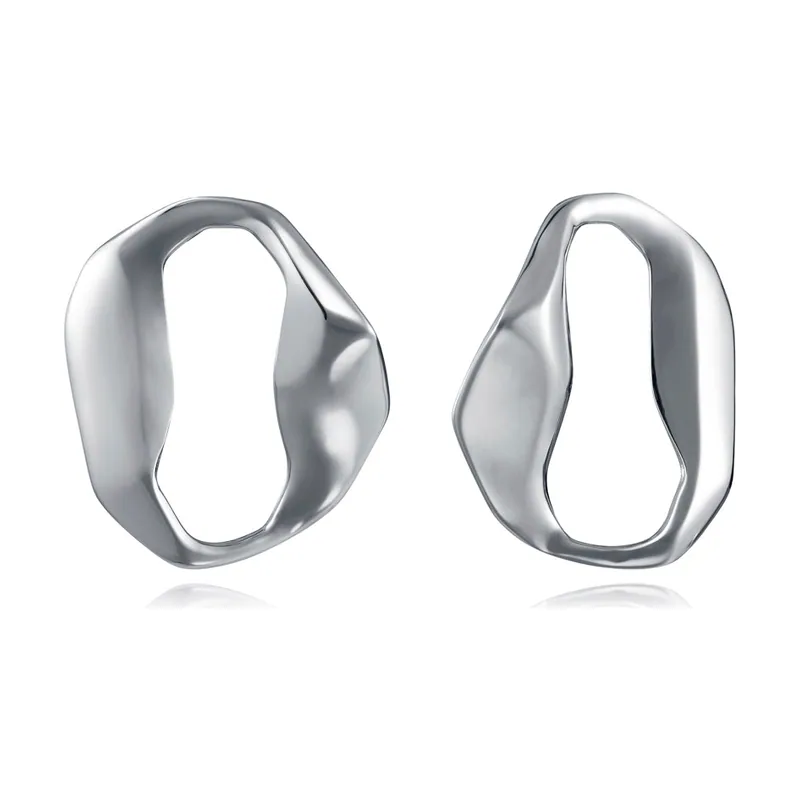 Pendientes de acero forma irregular 15231E01000