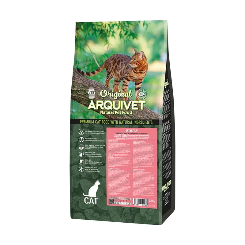 Pienso Adult de Salmón para Gatos 1,5 kg