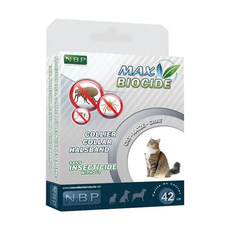 Collar Antiparasitario Natural para Gatos 35 cm