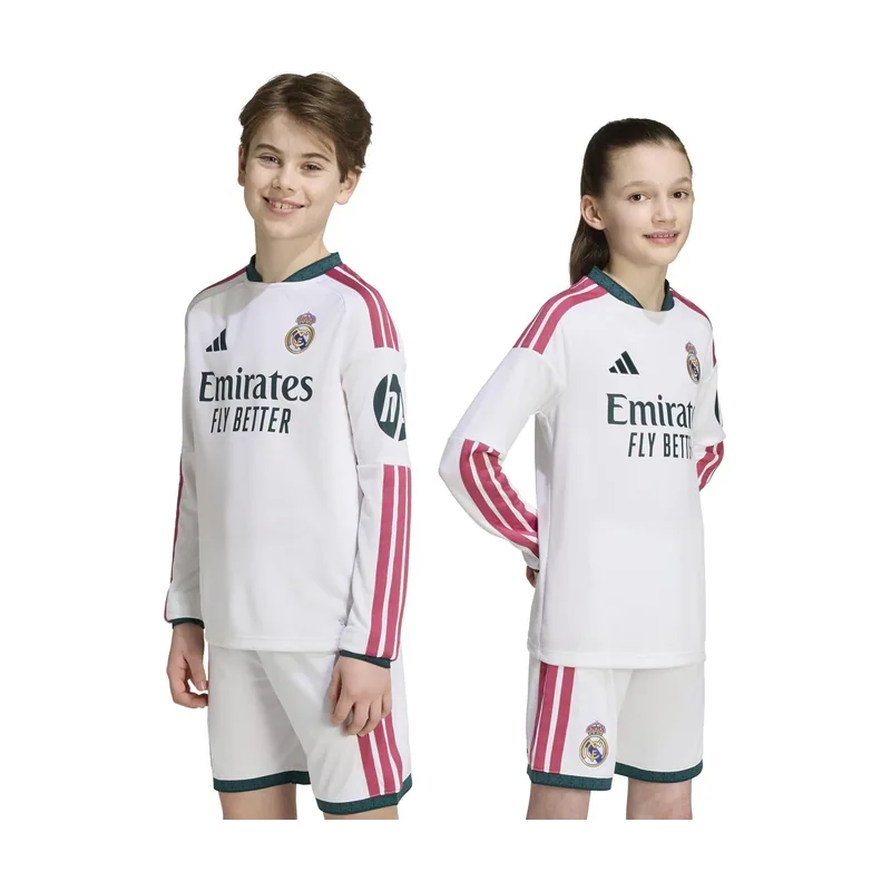 Camiseta de la 1ª equipación del Real Madrid 2026-27 - Manga larga infantil
