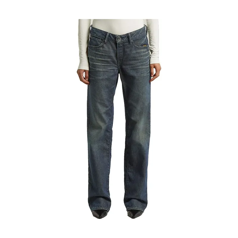 Jeans G-Straight - Azul oscuro - Mujer D26163-D436