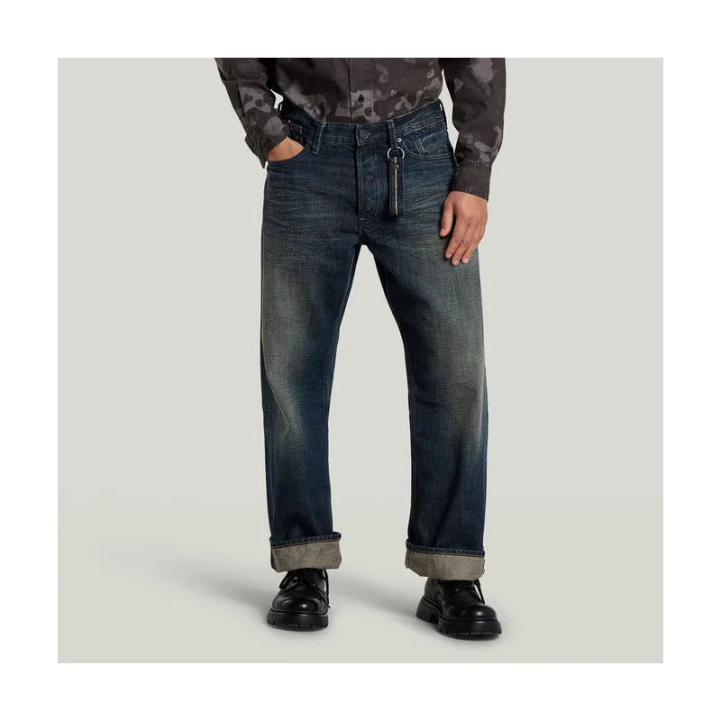 G-S054 Deeggie Jeans - Azul intermedio - Hombre D28627-E460