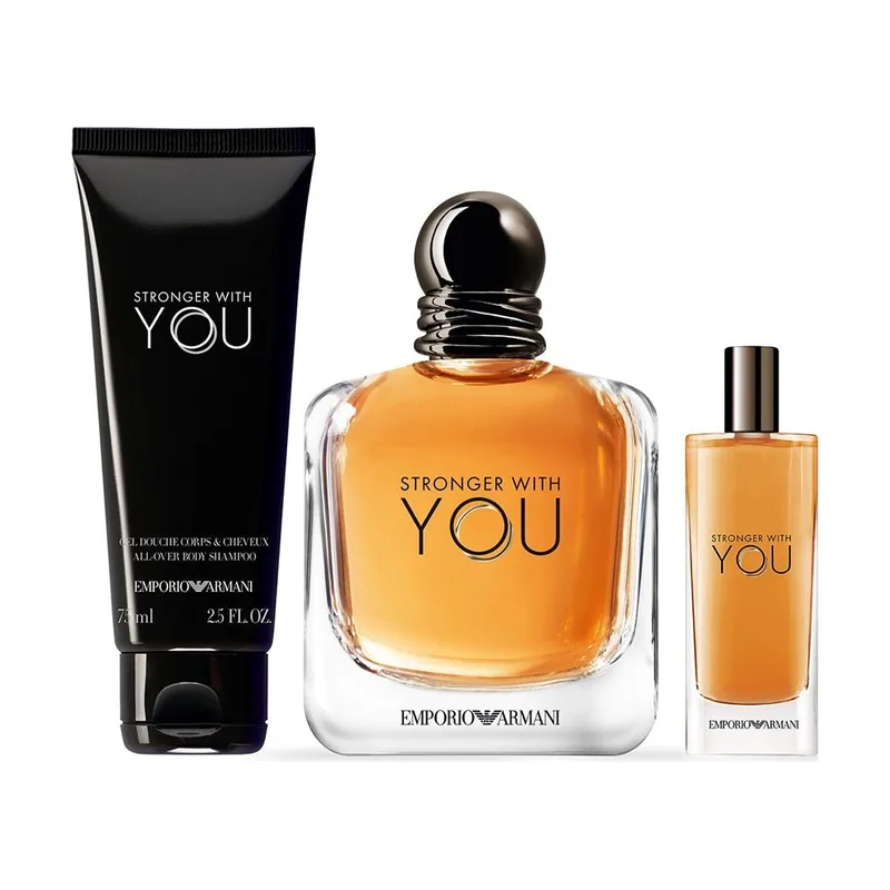 Giorgio Armani Armani Stronger With You Estuche regalo 3 unidades