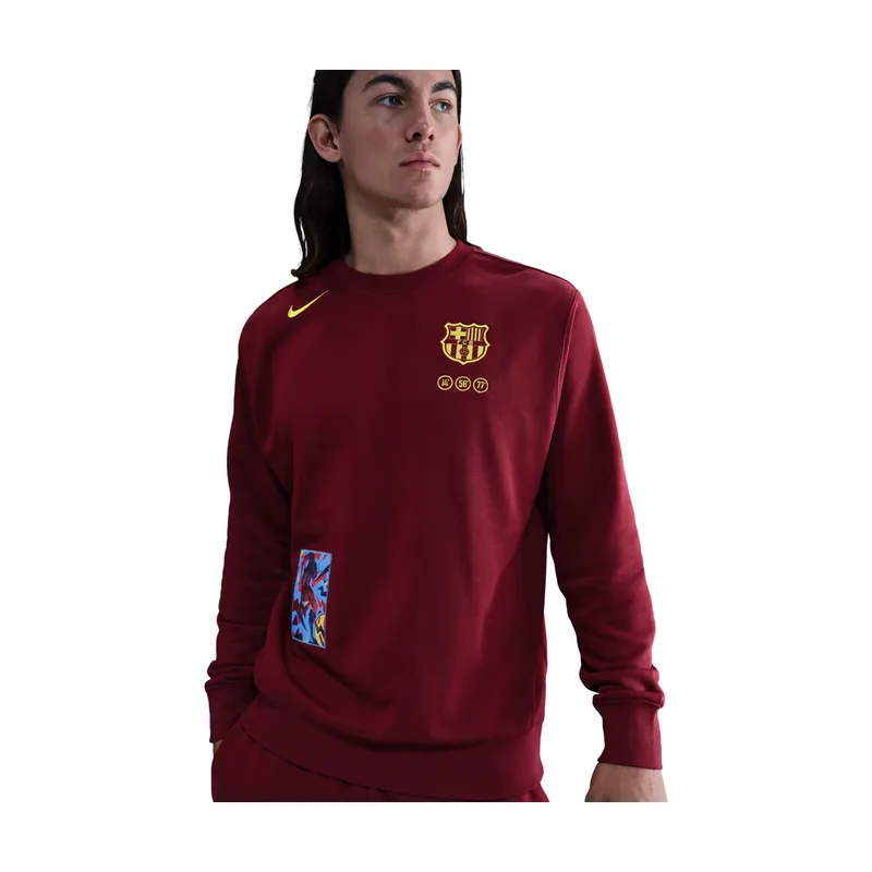 Sudadera de cuello redondo FC Barcelona Sportswear 2025/26