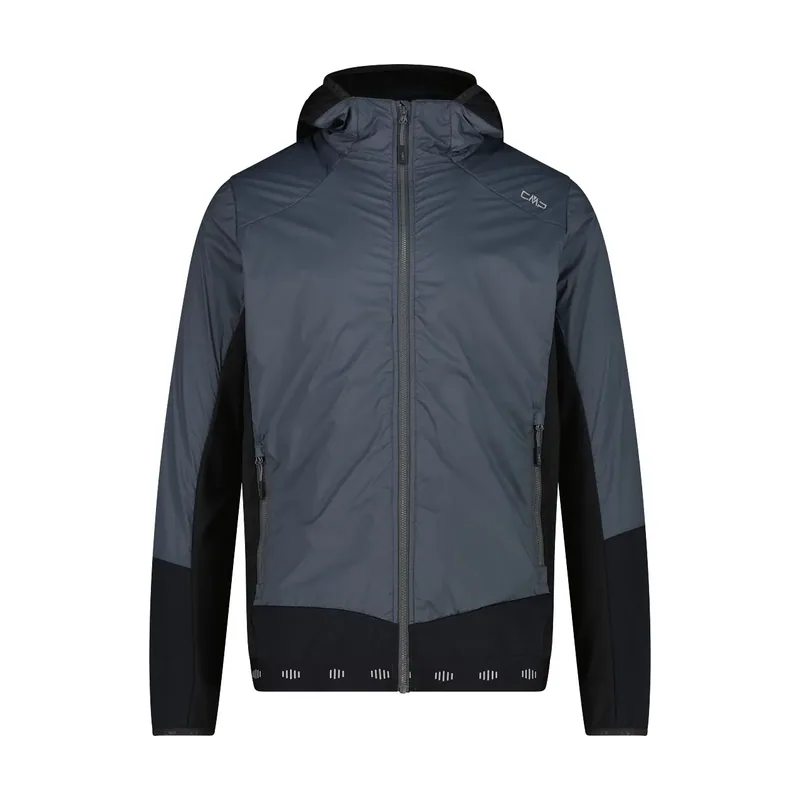 Chaqueta híbrida con capucha