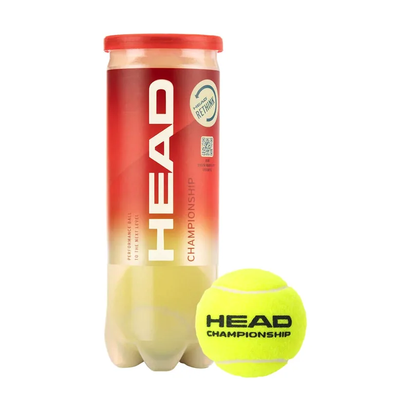 Bote 3 Bolas De Tenis Championship
