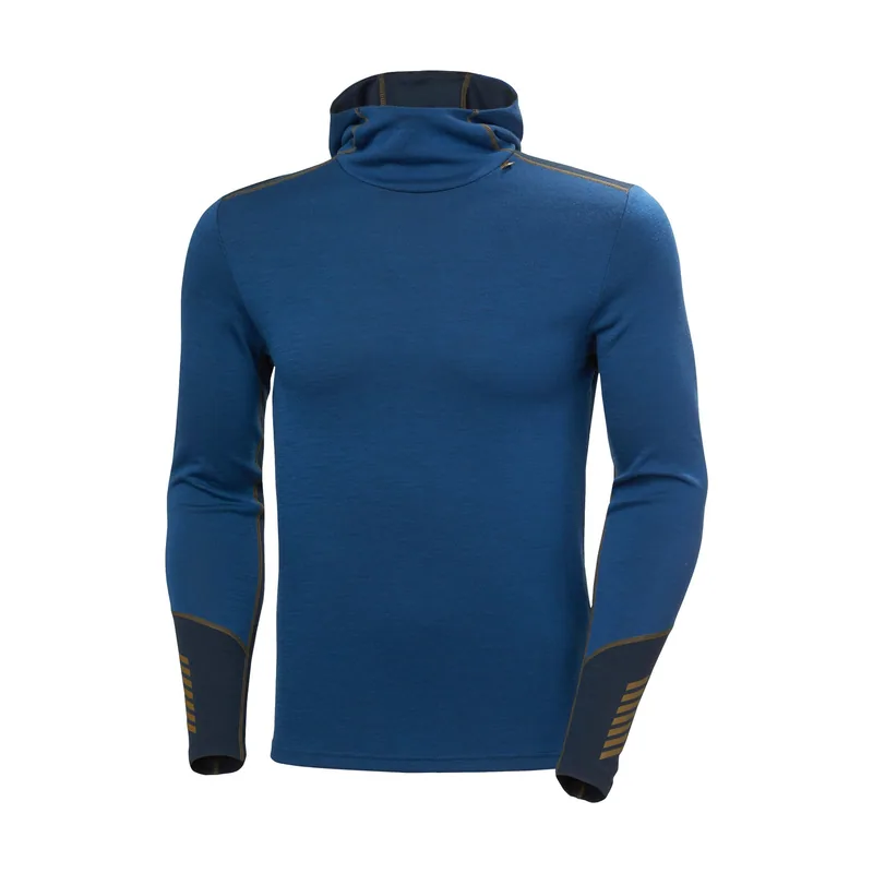 Lifa Merino Sudadera con capucha de peso medio para hombre