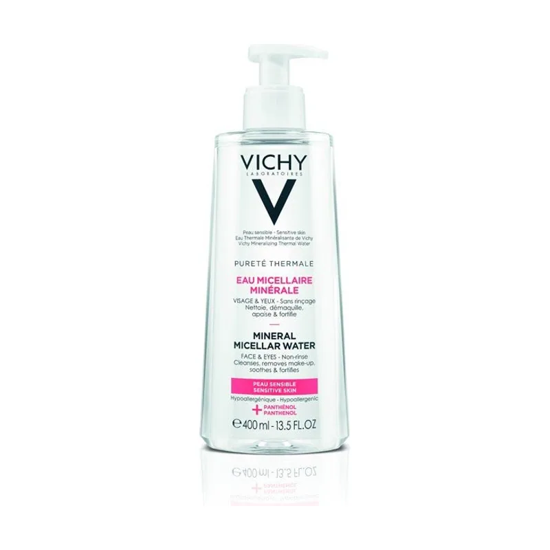 Vichy Agua Micelar Mineral piel Sensible Pureté Thermale 400ml