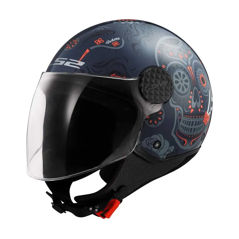 Casco Jet Of558 Sphere Lux Ii Maxca