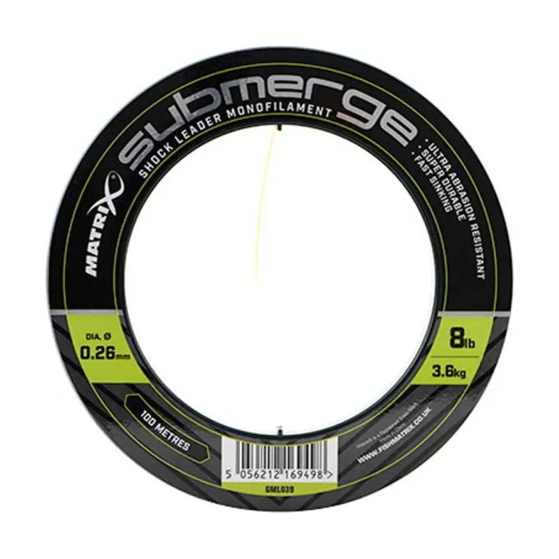 Fishing Monofilamento Submerge Shock Leader 100 M