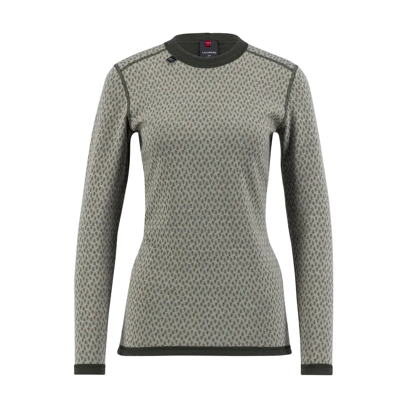 Camiseta interior de esquí Comfort 200 Round Neck para mujer