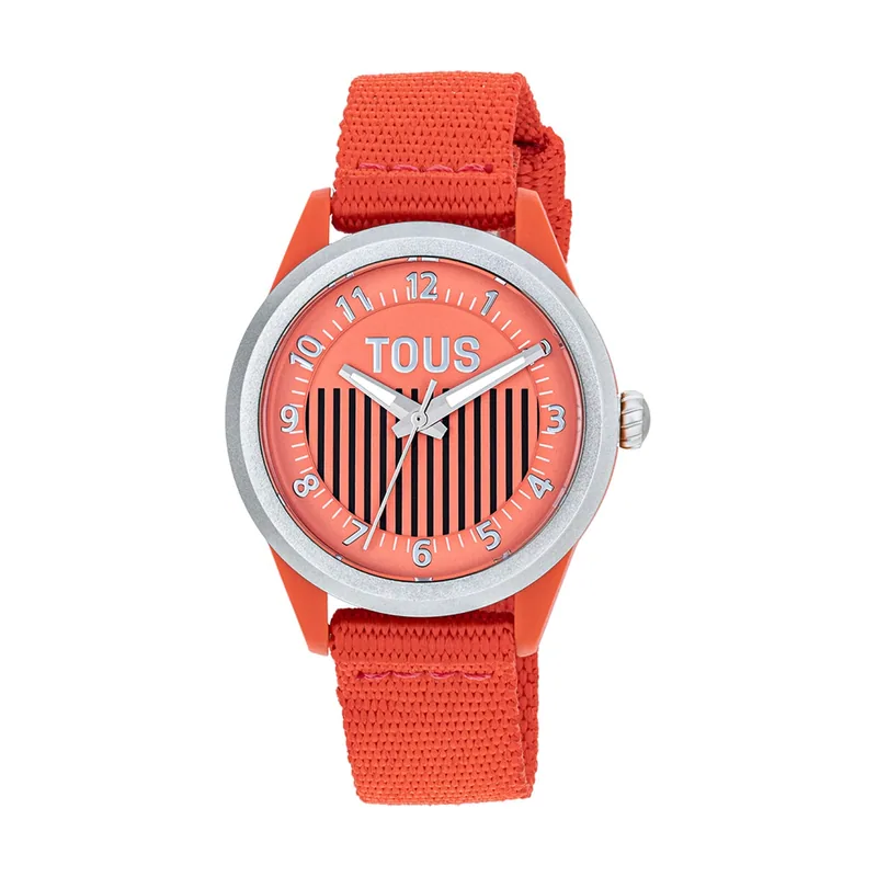 Reloj Analógico Rojo Vibrant Sun
