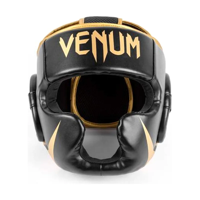 Casco de boxeo Challenger 2.0 Negro-Oro