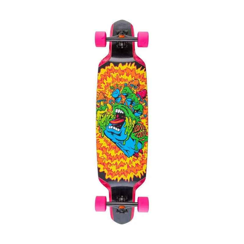 Monopatín Cruiser Toxic Hand 9.50 X 37.52 Drop Down