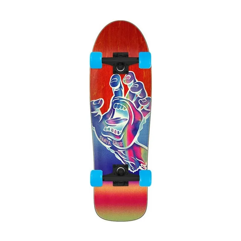 Monopatín Cruiser Iridescent Hand 9.7 X 31.7 Shaped