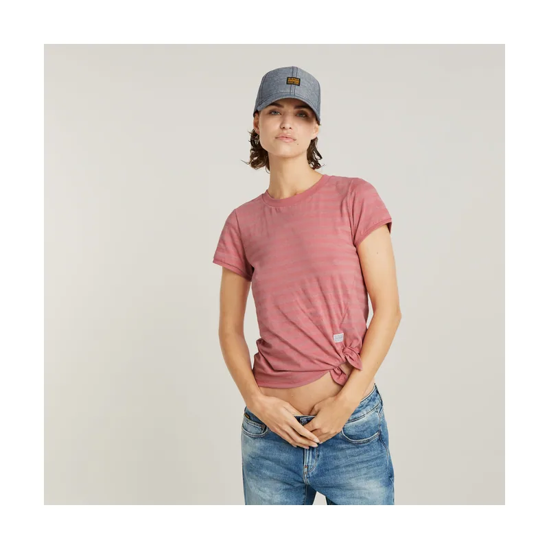 Top Regular Knotted - Rosa - Mujer D24661-D602