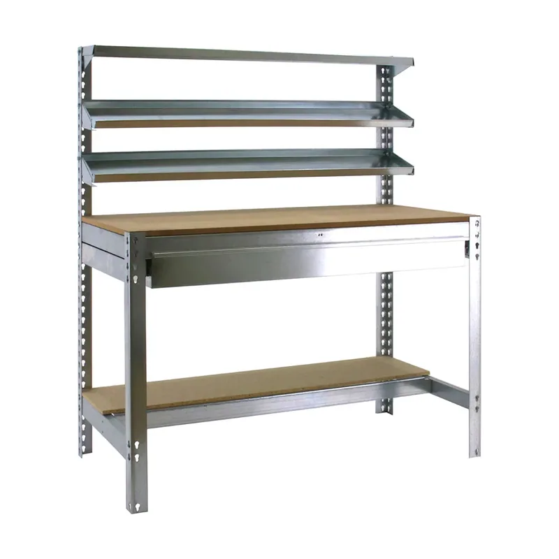 Banco De Trabajo Bt1 Box 1445x1510x760 Mm Galva / Wood