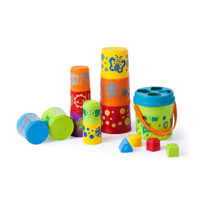Juego giantte moogy 11 cubos-95cm-1 tapadera-4 accesorios
