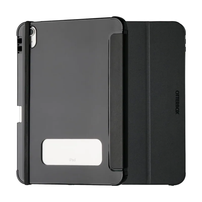 Funda React Folio para iPad A16 11ª/10ª generación Negro