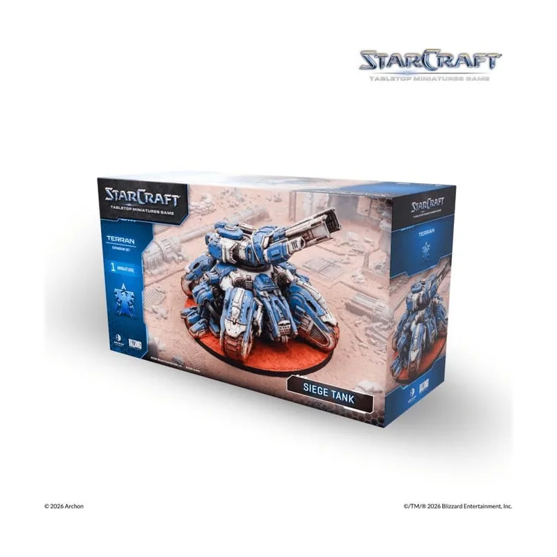 Starcraft tmg set de expansión terran siege tank