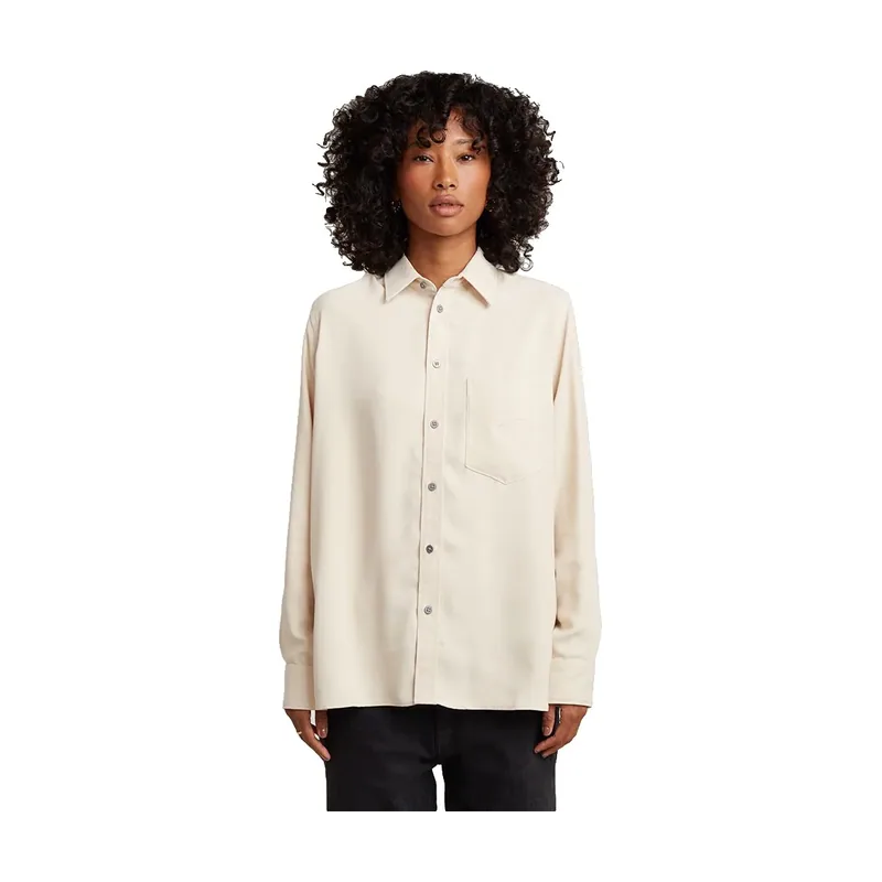 Camisa Regular Long Sleeve - Blanco - Mujer D27472-E276