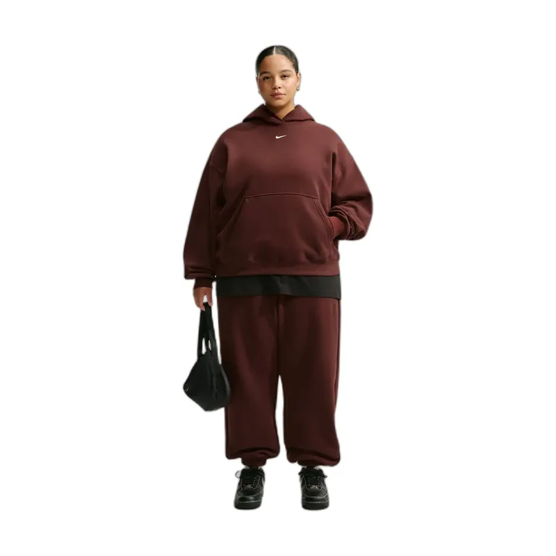 Sudadera oversize con capucha de mujer Studio Fleece