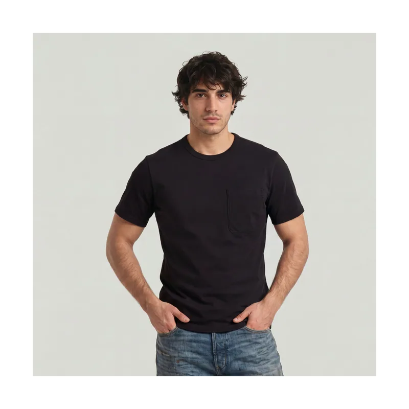 Camiseta MN Nuag Regular - Negro - Hombre D27479-E196