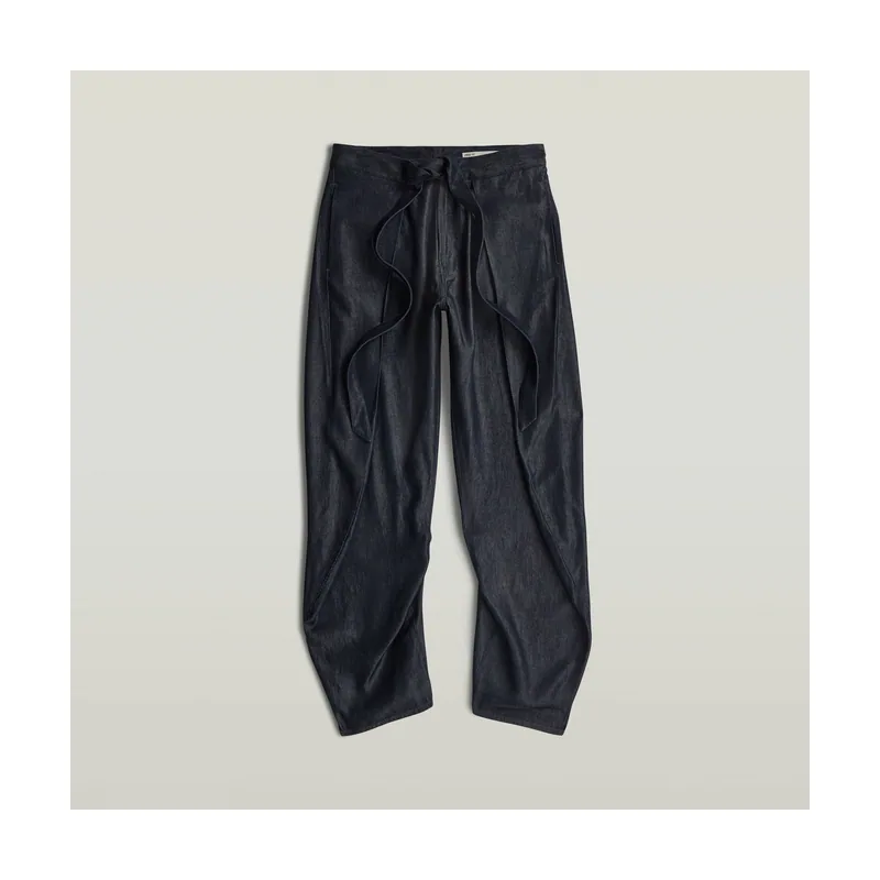 Jeans Wrap Loose - Azul oscuro - Mujer D30425-E505