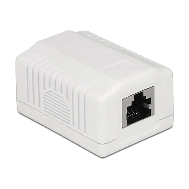 86196 toma de corriente RJ-45 Blanco