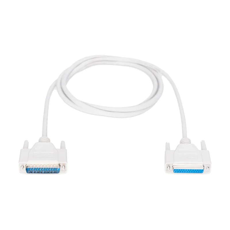 Cable de extensión para transferencia de datos serial D-Sub25 2 m