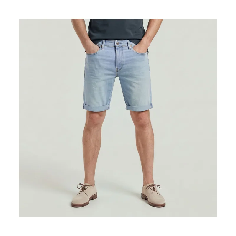 Shorts 3301 Slim - Azul intermedio - Hombre D23615-E741
