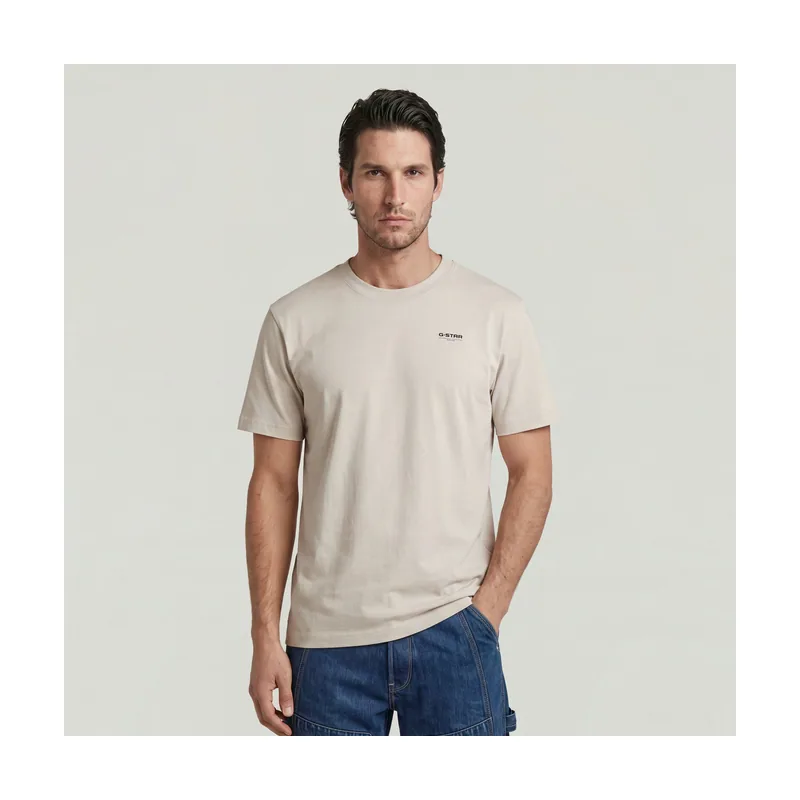 Camiseta Chest Logo Loose - Blanco - Hombre D30601-E557