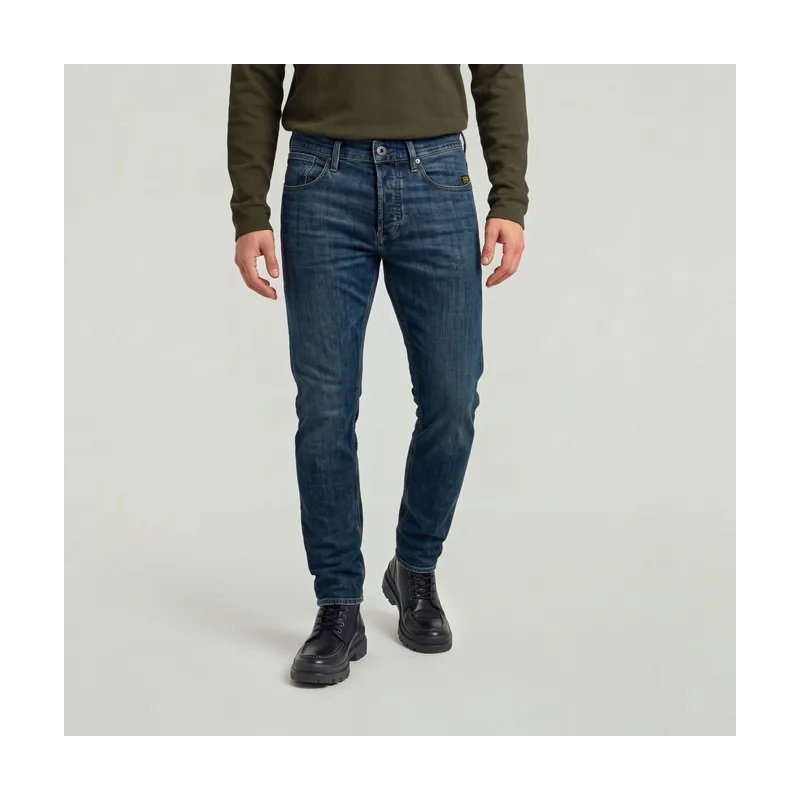 Jeans Streem Slim Tapered - Azul intermedio - Hombre D28534-E867