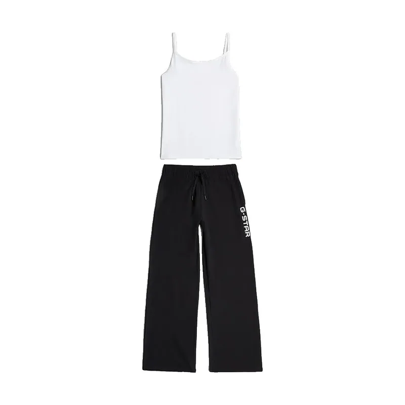 Conjunto de Pijama de camisola y pantalón ancho - Multi color - Mujer D29426-01