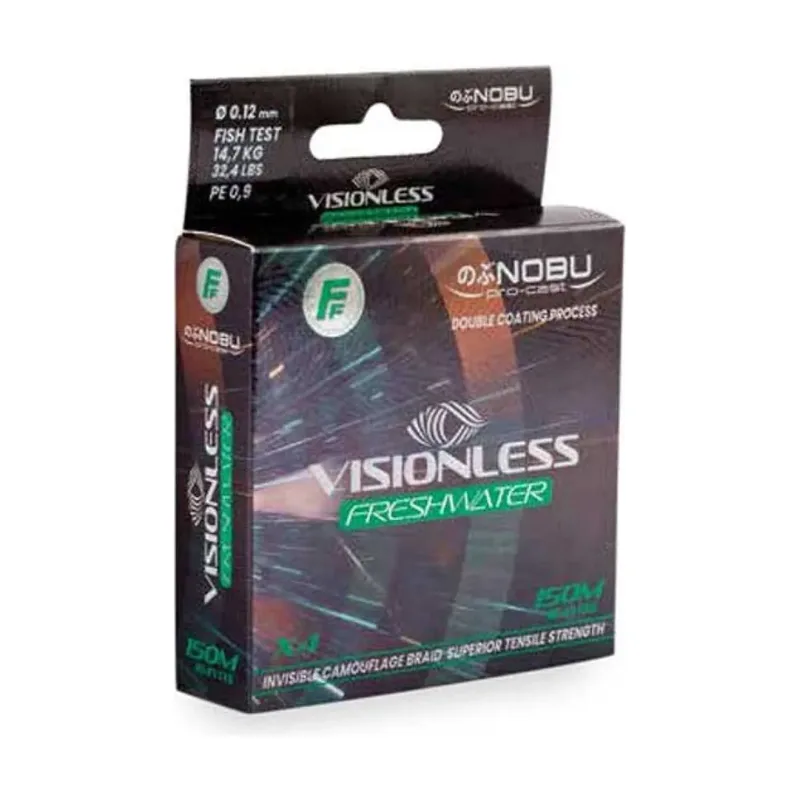 Línea Trenzada Nobu Visionless Freshwater 300 M