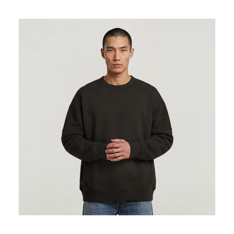 SuéterConstructed Loose - Negro - Hombre D27088-D733