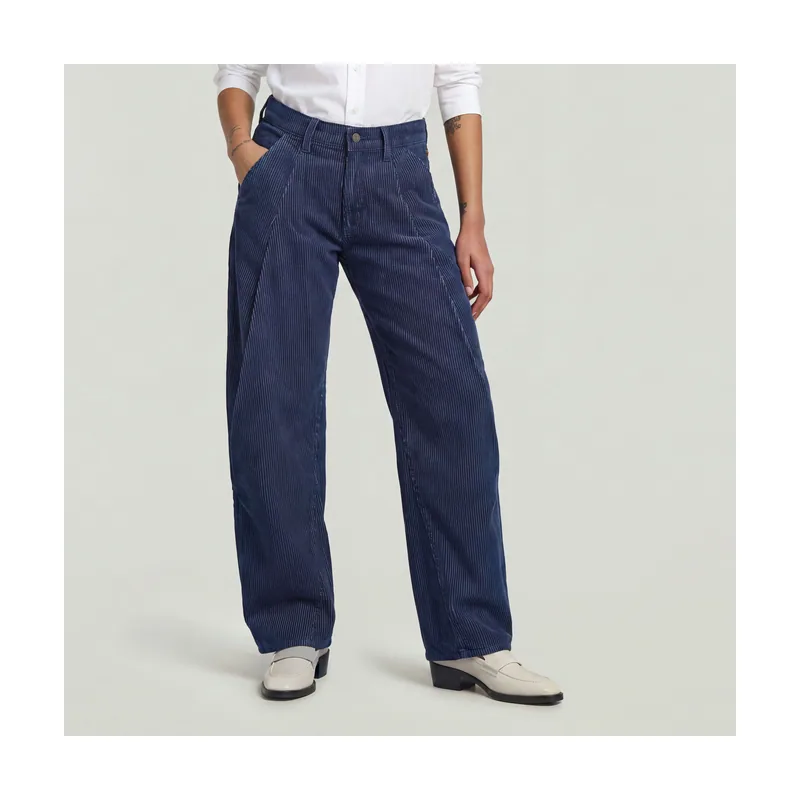 Jeans Contor Barrel Wide Chino - Azul oscuro - Mujer D27743-D765