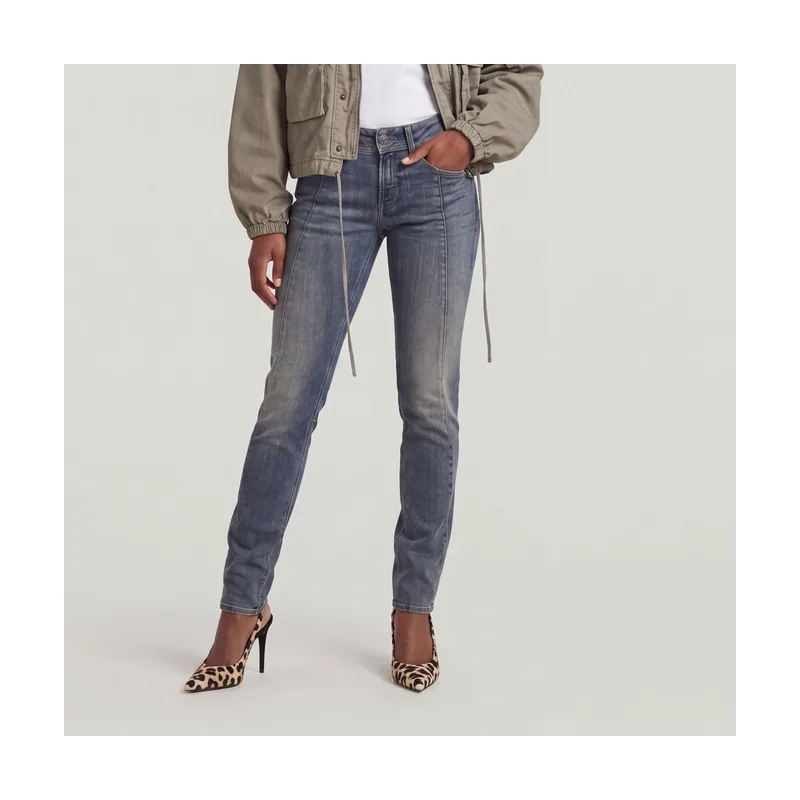 Jeans Contor Slim - Azul oscuro - Mujer D27699-D842