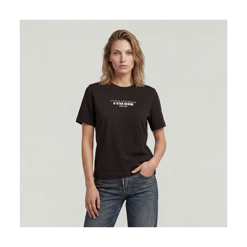 Camiseta HD Graphic - Negro - Mujer D27976-C336
