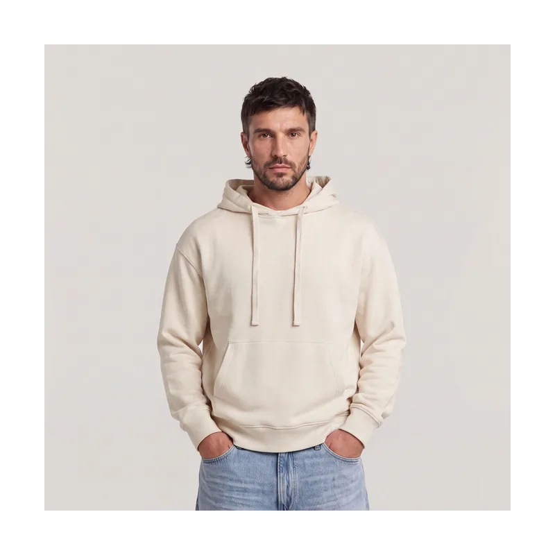 Sudadera con capucha GS-01 Relaxed - Blanco - Hombre D29293-D395