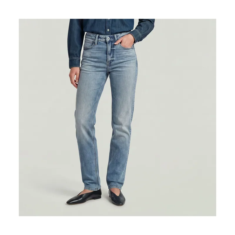 Jeans Iggie Straight - Azul intermedio - Mujer D27704-E205