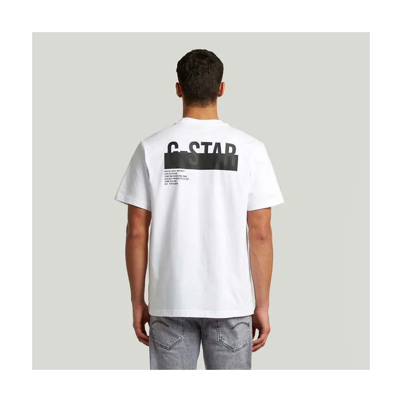 Camiseta Regular Graphic 018 - Blanco - Hombre D30307-C784