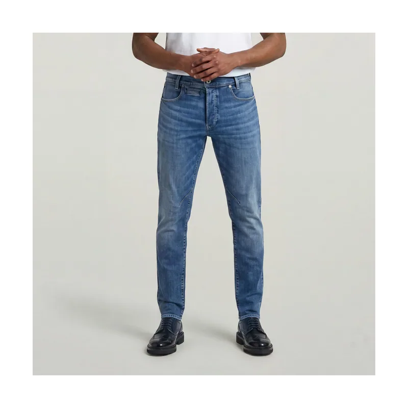 Jeans D-Staq 5-Pocket Slim - Azul intermedio - Hombre D06761-D829
