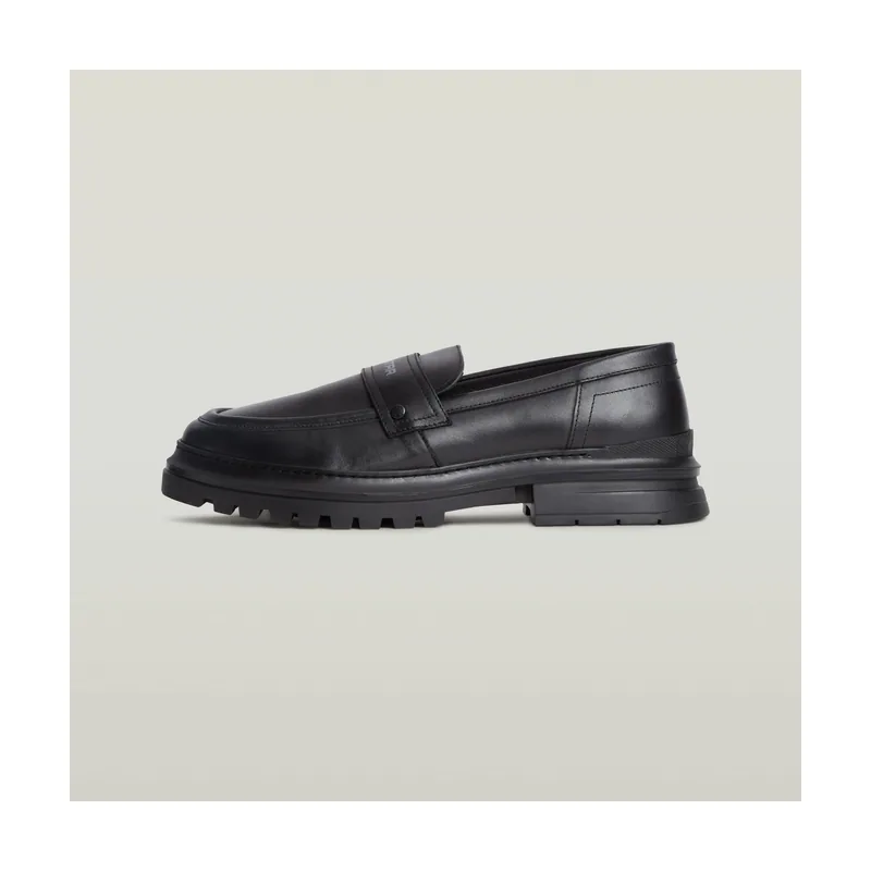 Mocasines Millery Loafer de Piel - Negro - Hombre D29857-01