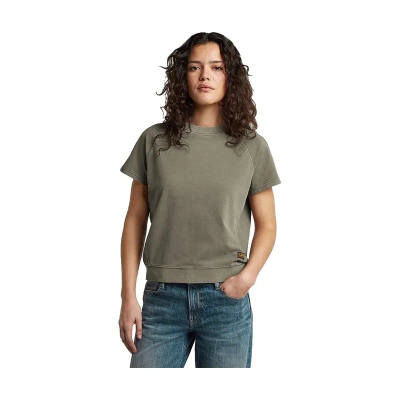Camiseta Raglan - Marrón - Mujer D24512-D756