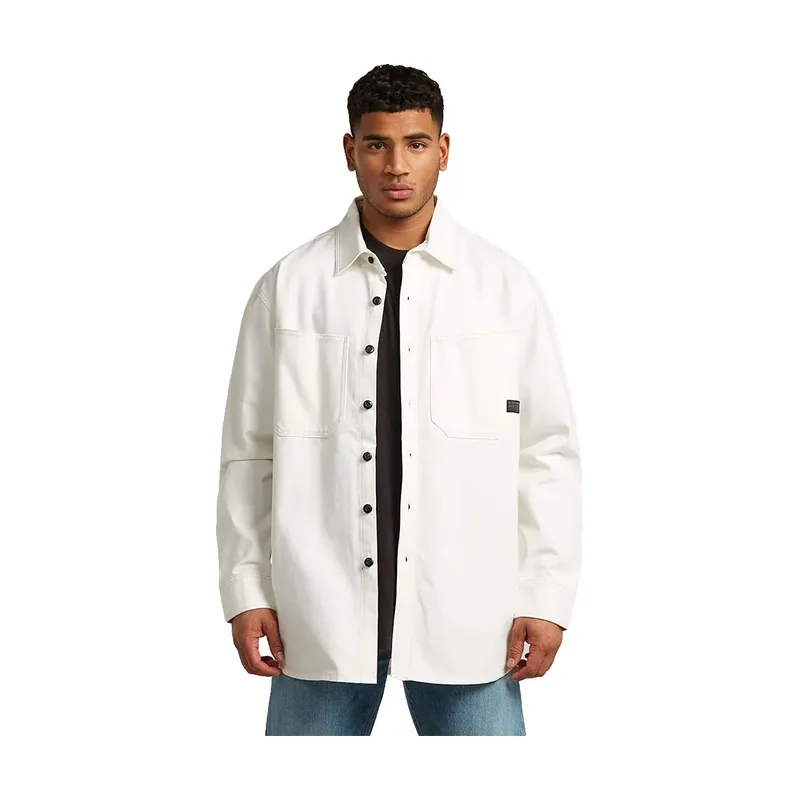 Camisa Relaxed 2-pocket - Blanco - Hombre D27087-E506