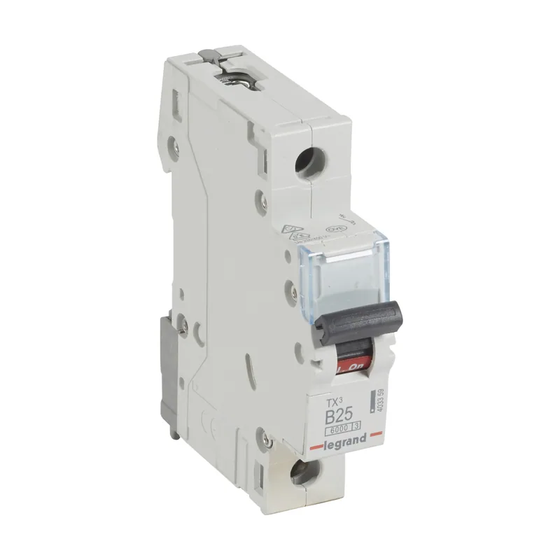403359 tx3 ls-schalter b 25a 1-polig 6ka 230/400vac 1te