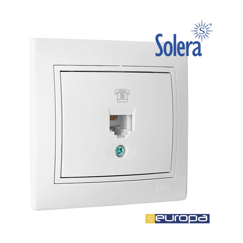 Toma DE RJ11 DE Empotrar 83X81MM S.Europa