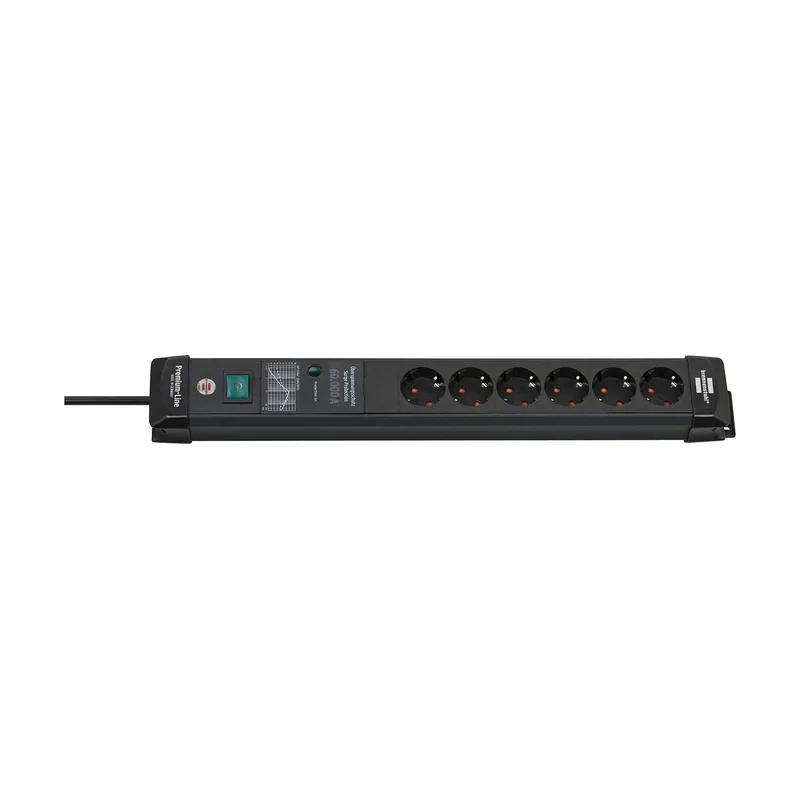 Premium-Line regleta enchufes de 6 Tomas