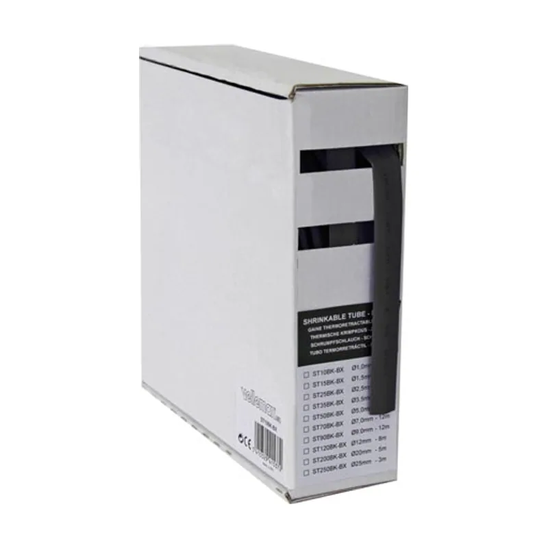 Tubo retráctil con orificio ST35BK-BX 2:01 3,5mm